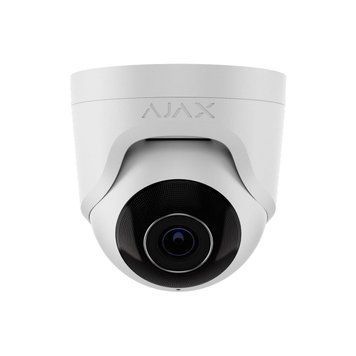 IP-видеокамера Ajax TurretCam (5 Мп/2.8 мм) white, проводная с разрешением 5 Мп и углом обзора до 110&deg; 284142 фото