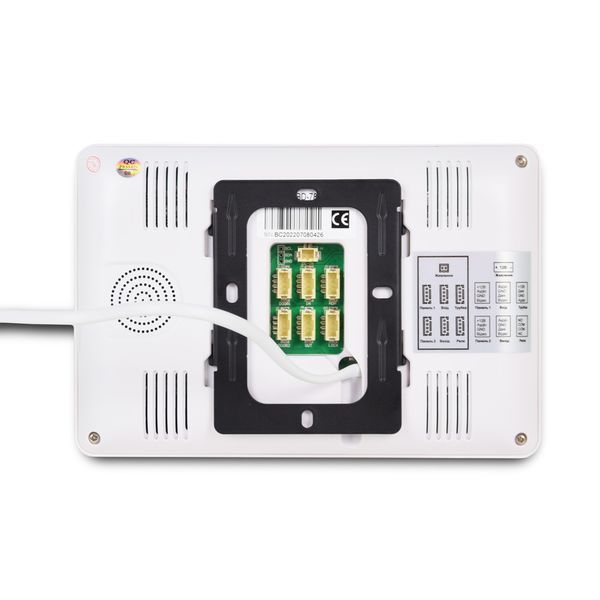 Комплект відеодомофона BCOM BD-780 White Kit: відеодомофон 7" і відеопанель