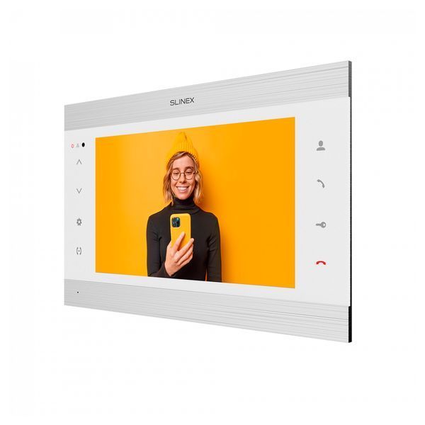 Відеодомофон Slinex SL-10N Cloud (silver + white) з Wi-Fi, детектором руху і записом відео