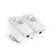 Комплект адаптерів Powerline TP-LINK TL-PA4010PKIT 2PK AV600 із вбудованою розеткою 144993 фото 1