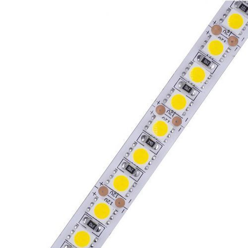 Світлодіодна стрічка Lightwell 5050 120LED 12V 4000k 10mm White 5 метрів 303024 фото