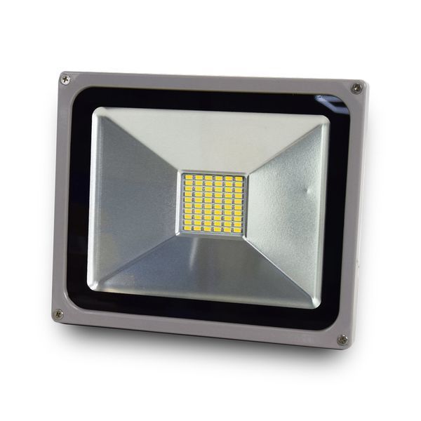 Комплект LED-прожектор Lightwell LW-30W-220 + Датчик движения с сенсором освещенности AMRS 1105221 фото