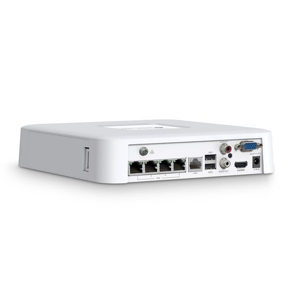 IP-видеорегистратор 4-канальный TP-Link VIGI NVR1104H-4P с PoE+ для систем видеонаблюдения 305243 фото
