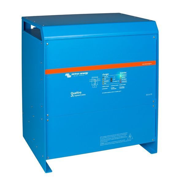Інвертор Victron Energy Quattro 48/15000/200-100/100 230V VE.Bus однофазний з чистою синусоїдою 305828 фото