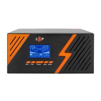 Источник бесперебойного питания Logicpower LPM-PSW-1500VA Black 12V (1050 Вт) с правильной синусоидой