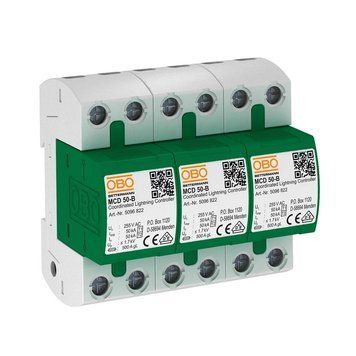Обмежувач перенапруг OBO Bettermann MCD 50-B 3 (5096877)