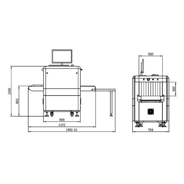 Система рентгеновского контроля AOYODI VO-5030A