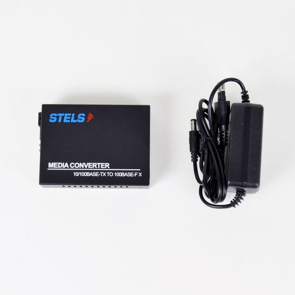 Медiаконвертер 100M 20км WDM SC, STELS-120B5-1550 303090 фото