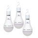 Комплект із 3-х ламп LED Lightwell BS2C4 15 Вт Е27 з вбудованим акумулятором 2567361 фото 1
