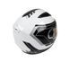 Мотошлем интеграл FXW HF-111 solid white-black, full-face бело-черный 266481 фото 2