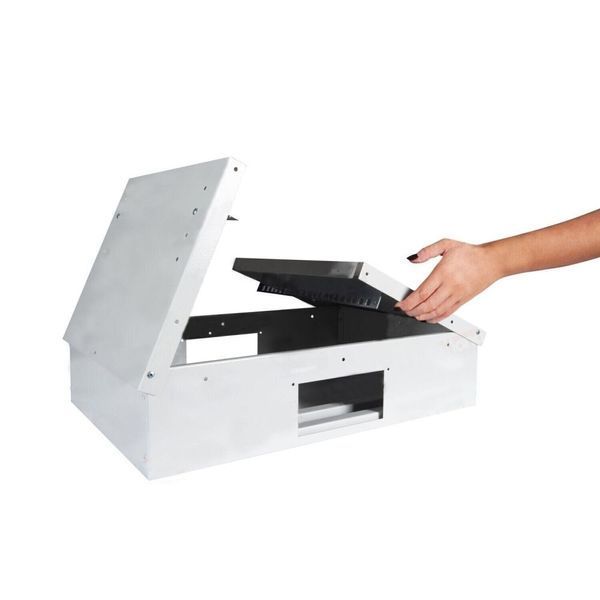 Шкаф серверный Hypernet 12U 540 x 400 WMNC-40-12U-SOHO-FLAT для сетевого оборудования 119043 фото