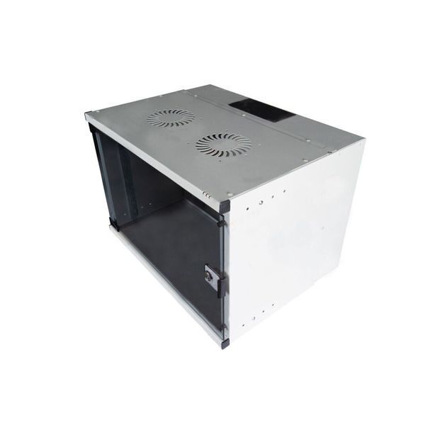 Шкаф серверный Hypernet 12U 540 x 400 WMNC-40-12U-SOHO-FLAT для сетевого оборудования 119043 фото
