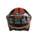 Мотошлем открытый Beon B-108A ABS SUPER SPORT SHINY BLACK/ORANGE (глянец черный/оранжевый), размер XXL 298677 фото 2
