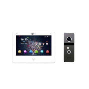 Комплект відеодомофона NeoLight NeoKIT IP Pro WF 7 : IP відеодомофон 7" з Wi-Fi та 2 Мп відеопанель