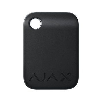 Защищенный бесконтактный брелок Ajax Tag black (комплект 10 шт.) для клавиатуры KeyPad Plus 159440 фото