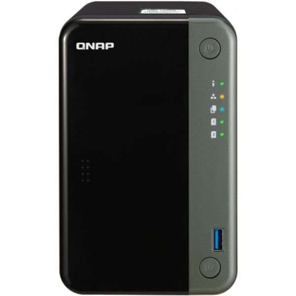 Система зберігання даних QNAP TS-253D-4G з 2 відсіками для дисків, 4GB RAM, настільне виконання