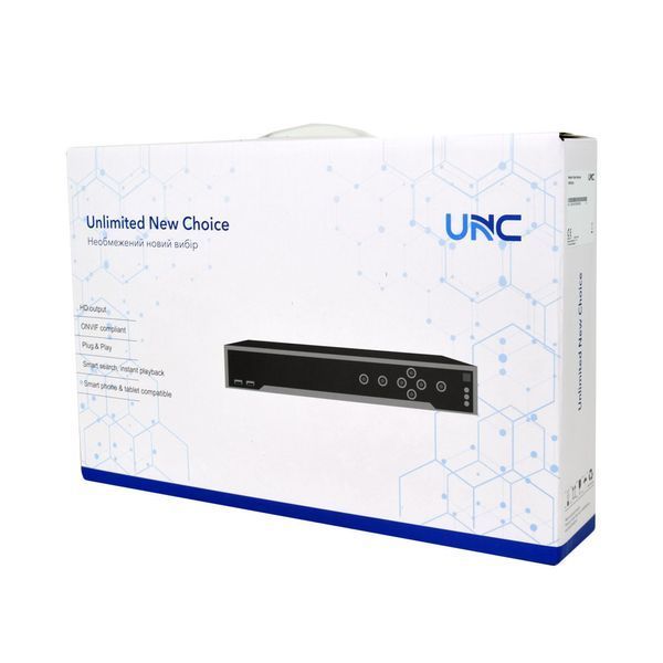 Видеорегистратор UNC UNICAM XVR3108 U 8-х канальный 283358 фото