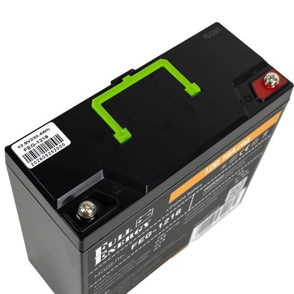 Акумулятор LiFePO4 12.8В 18А&middot;год 230 Вт&middot;год Full Energy FEG-1218 orange для ДБЖ OC000006249 фото