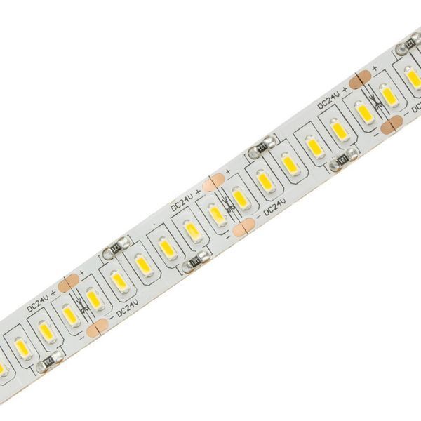Светодиодная лента Lightwell 2835 240LED 24V 4000k 10mm White 10 метрів 303012 фото