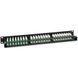 Патч-панель Hypernet 48 портов UTP кат.5е 19" PP-KUTP48-1U с держателем кабеля 116149 фото 2