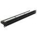 Патч-панель Hypernet 48 портов UTP кат.5е 19" PP-KUTP48-1U с держателем кабеля 116149 фото 1