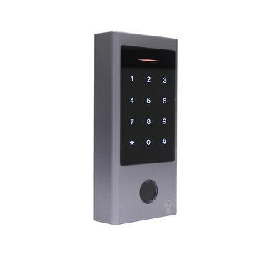 Кодова клавіатура Yli Electronic YK-1068B зі зчитувачем EM-Marine з сенсорними кнопками