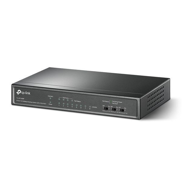 PoE-коммутатор TP-Link TL-SF1008P 8-портовый с 4 PoE+ портами неуправляемый 144808 фото