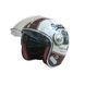 Мотошлем открытый Beon B-108A ABS SUPER SPORT SHINY CREAM/RED (глянец кремовый/красный), размер XXL 298675 фото 1