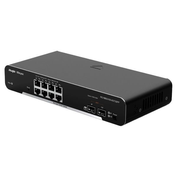Коммутатор Ruijie Reyee RG-NBS3100-8GT2SFP управляемый 10-портовый без PoE 215432 фото