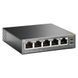 PoE-комутатор TP-Link TL-SG1005P 5-портовий з 4 PoE+ портами некерований 144832 фото 3