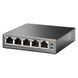 PoE-комутатор TP-Link TL-SG1005P 5-портовий з 4 PoE+ портами некерований 144832 фото 2
