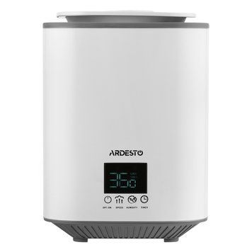 Увлажнитель воздуха ARDESTO USH-H-26W до 25м&sup2; ультразвуковой с сенсорным управленим и таймером, белый