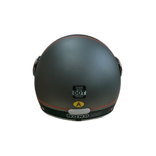 Мотошолом відкритий Beon B-110B CIRCLE MATT TITAN/BLACK (матовий титан/чорний), розмір XL 298687 фото