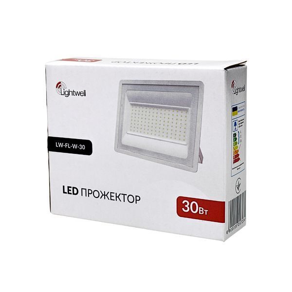 Прожектор світлодіодний Lightwell LW-FL-W-30 30 W 295916 фото