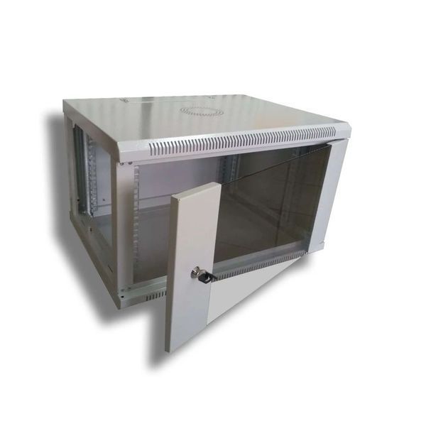 Шкаф серверный Hypernet 6U 600 x 450 WMNC-6U-FLAT для сетевого оборудования 143493 фото