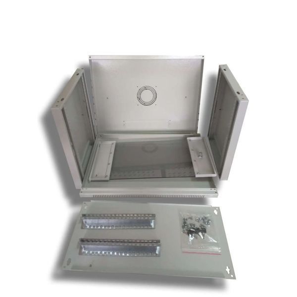 Шкаф серверный Hypernet 6U 600 x 450 WMNC-6U-FLAT для сетевого оборудования 143493 фото