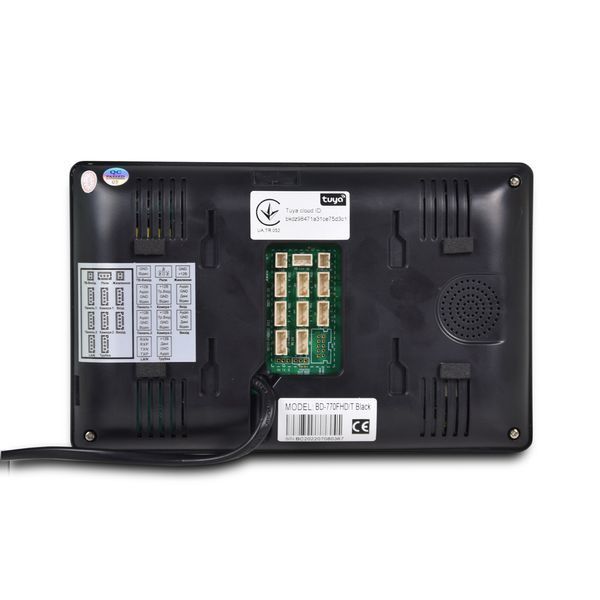Комплект видеодомофона BCOM BD-770FHD Black Kit: видеодомофон 7" и видеопанель 242050 фото