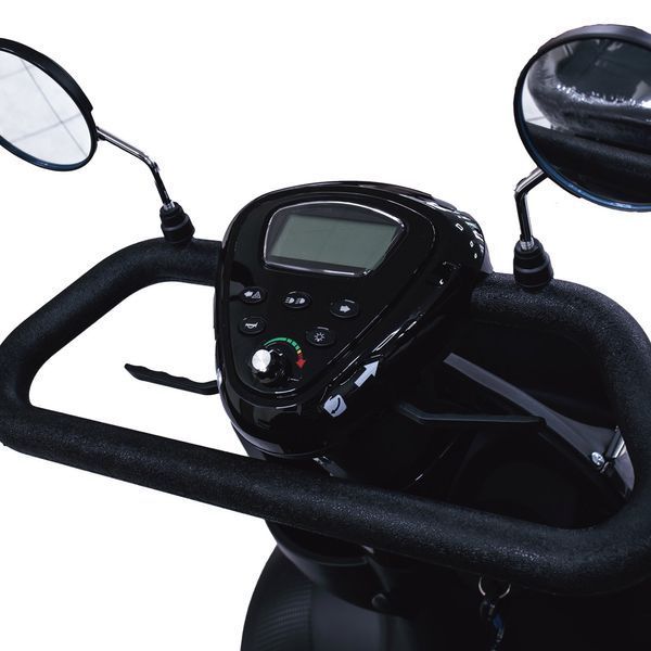 Электроскутер SPRITE-2 (SCE-340-2) black 500Вт 48В 20А&middot;ч, максимальная скорость 25 км/ч 301270 фото