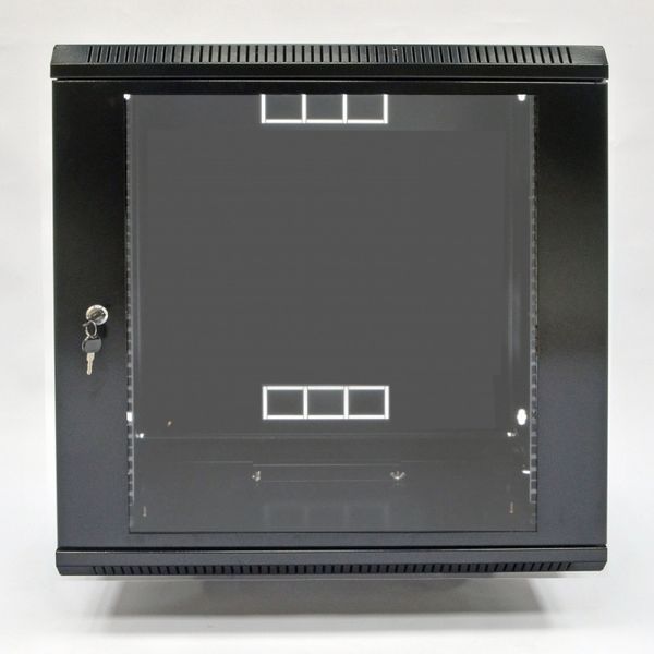 Шафа серверна CMS 12U 600 х 500 х 640 UA-MGSWA125B для мережевого обладнання 112500 фото