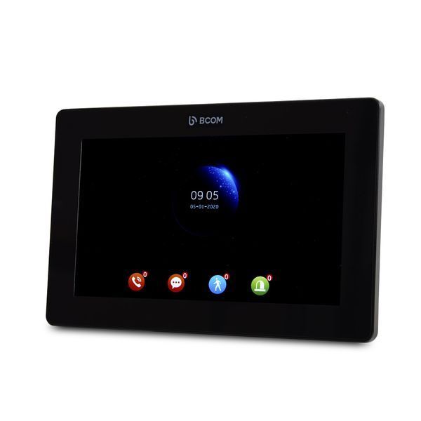 Комплект видеодомофона BCOM BD-770FHD Black Kit: видеодомофон 7" и видеопанель 242050 фото