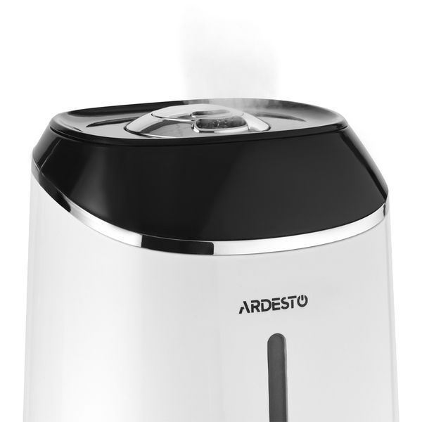 Зволожувач повітря ARDESTO USH-H-65W до 40м&sup2; ультразвуковий з пультом дистанційного керування, білий