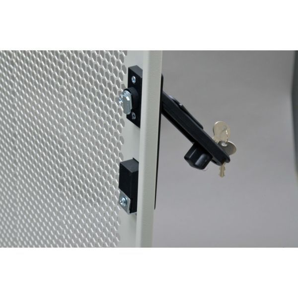 Шкаф серверный CMS 42U 610 х 1055 UA-MGSE42610MPG усиленный с перфорированной дверью для сетевого оборудования