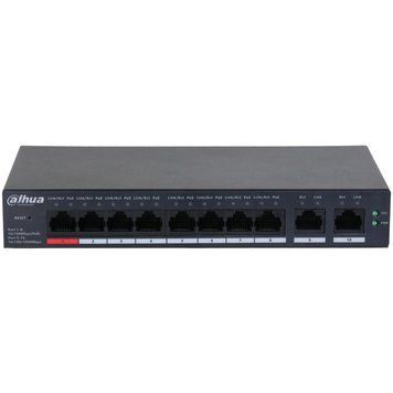 Управляемый PoE-коммутатор Dahua DH-CS4010-8ET-110 с 8 портами PoE