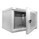 Шкаф серверный SteelNet 9U 600 x 450 для сетевого оборудования (перфорация, серый) 303353 фото 2