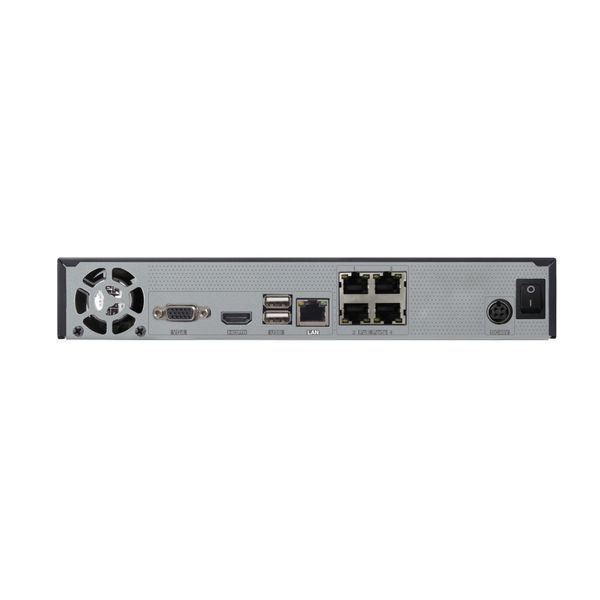 IP-видеорегистратор 4-канальный Provision-ISR NVR5-4100PXN(MM) с PoE и видеоаналитикой для систем видеонаблюдения 290139 фото