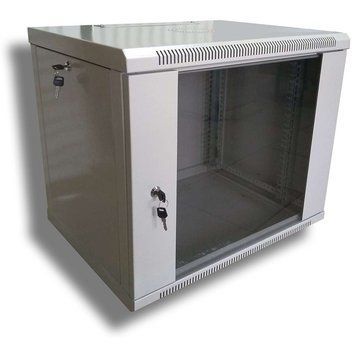 Шкаф серверный Hypernet 9U 600 x 450 WMNC-9U-FLAT для сетевого оборудования 116081 фото