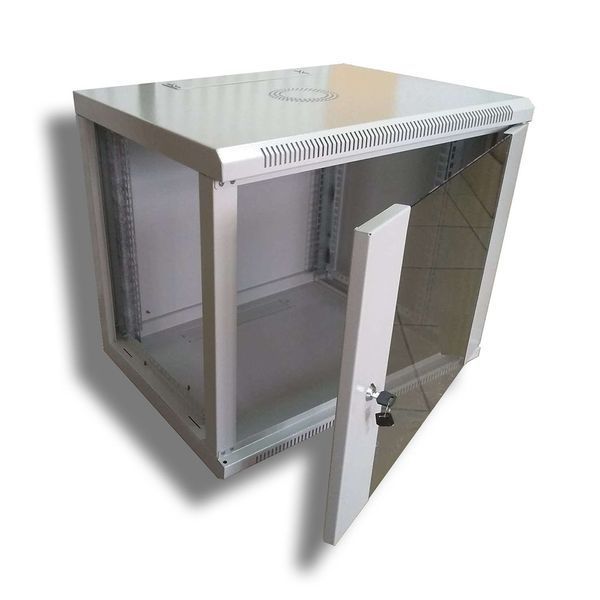 Шкаф серверный Hypernet 9U 600 x 450 WMNC-9U-FLAT для сетевого оборудования 116081 фото