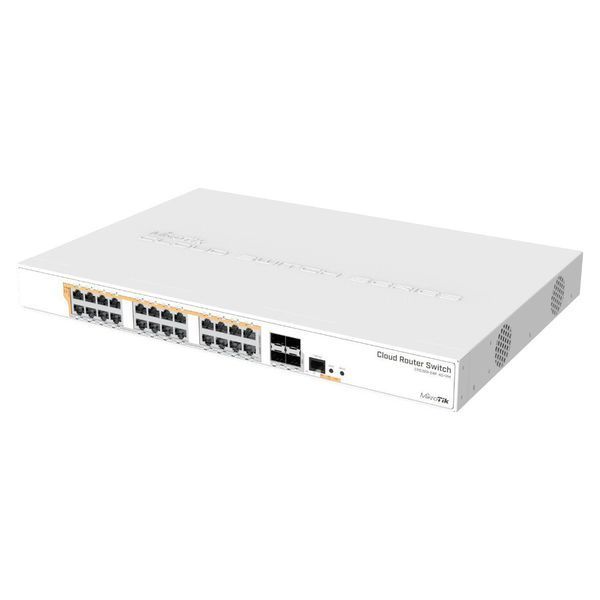 PoE-коммутатор MikroTik CRS328-24P-4S+RM 28-портовый управляемый гигабитный 114831 фото