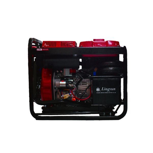 Дизельний генератор BISON BS7500DCE максимальна потужність 5.5 кВт