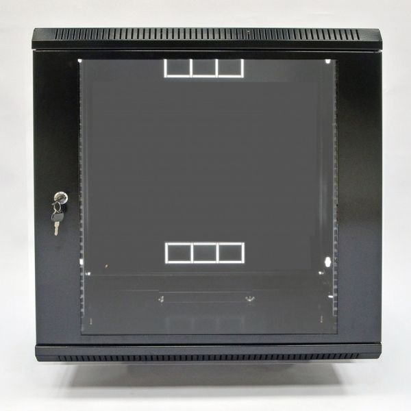 Шафа серверна CMS 12U 600 х 600 х 640 UA-MGSWA126B для мережевого обладнання 201541 фото
